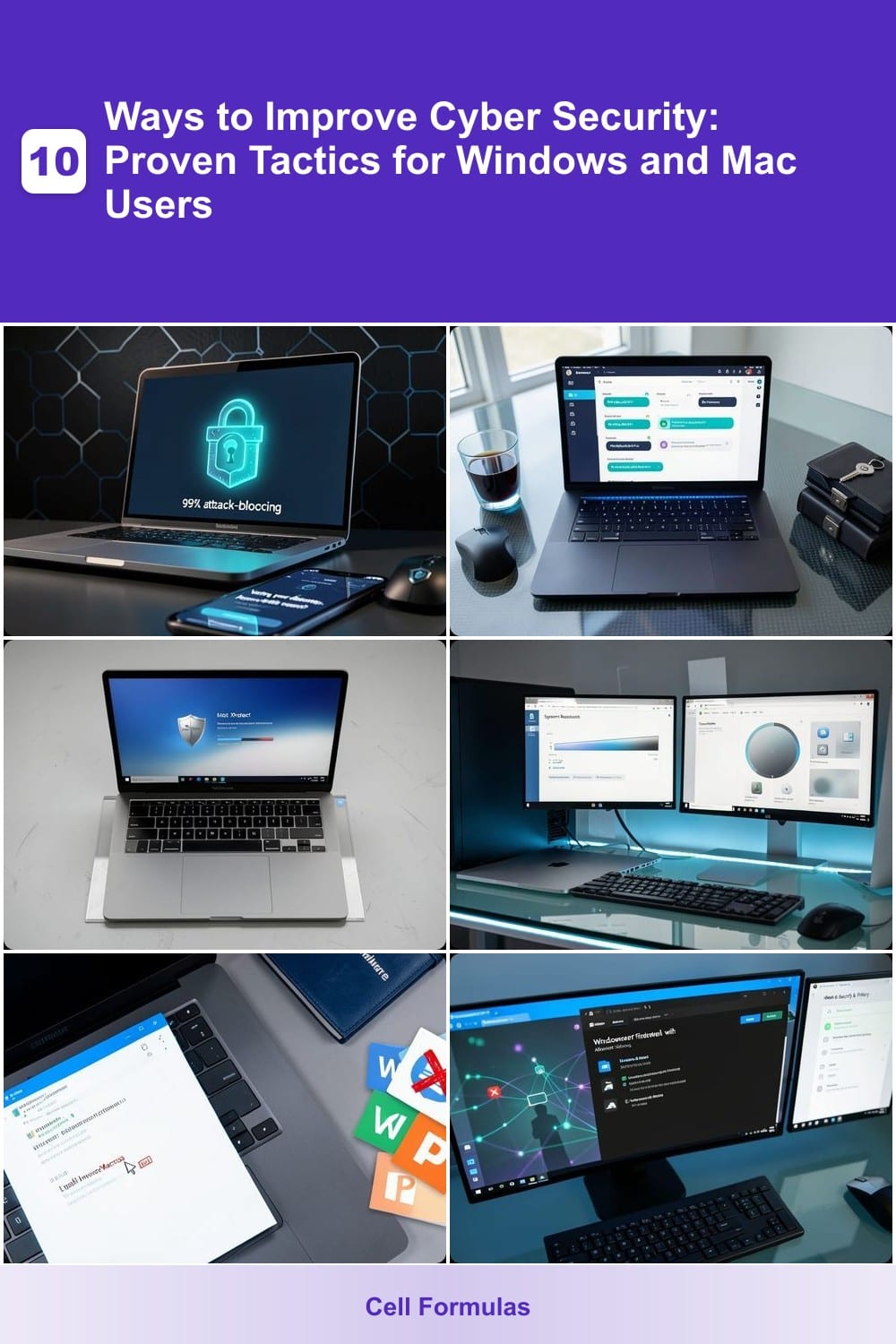 10 Ways to Improve Cyber Security: Proven Tactics for Windows and Mac Users