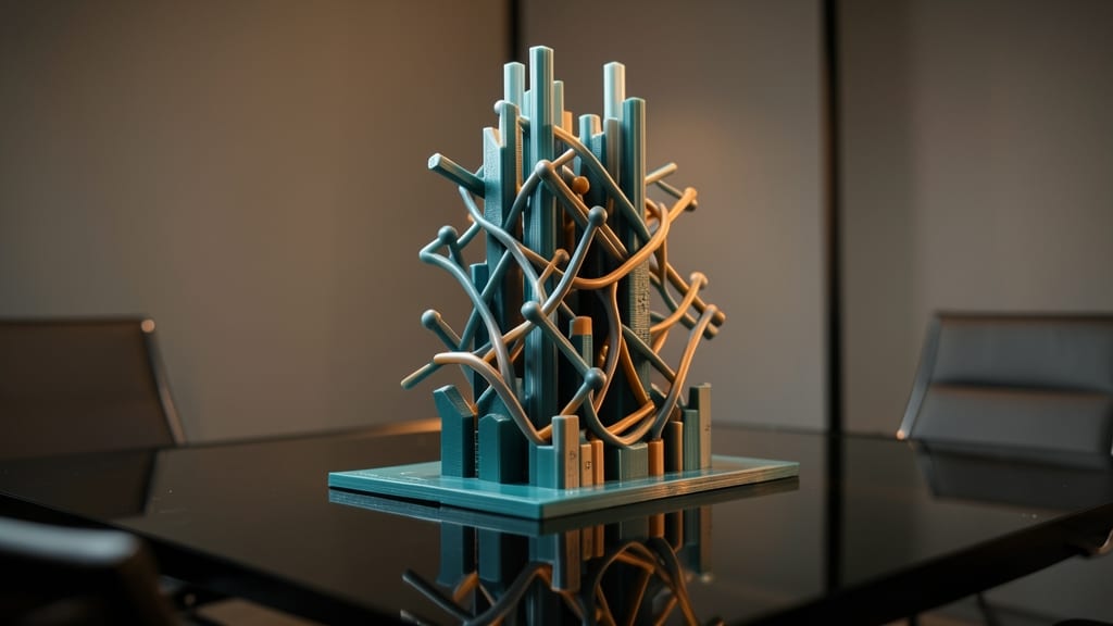 Data Sculptures With 3D Printing For Physical Presentations