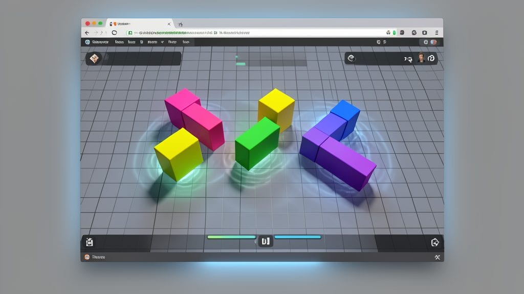 Classic Tetris with JavaScript Physics