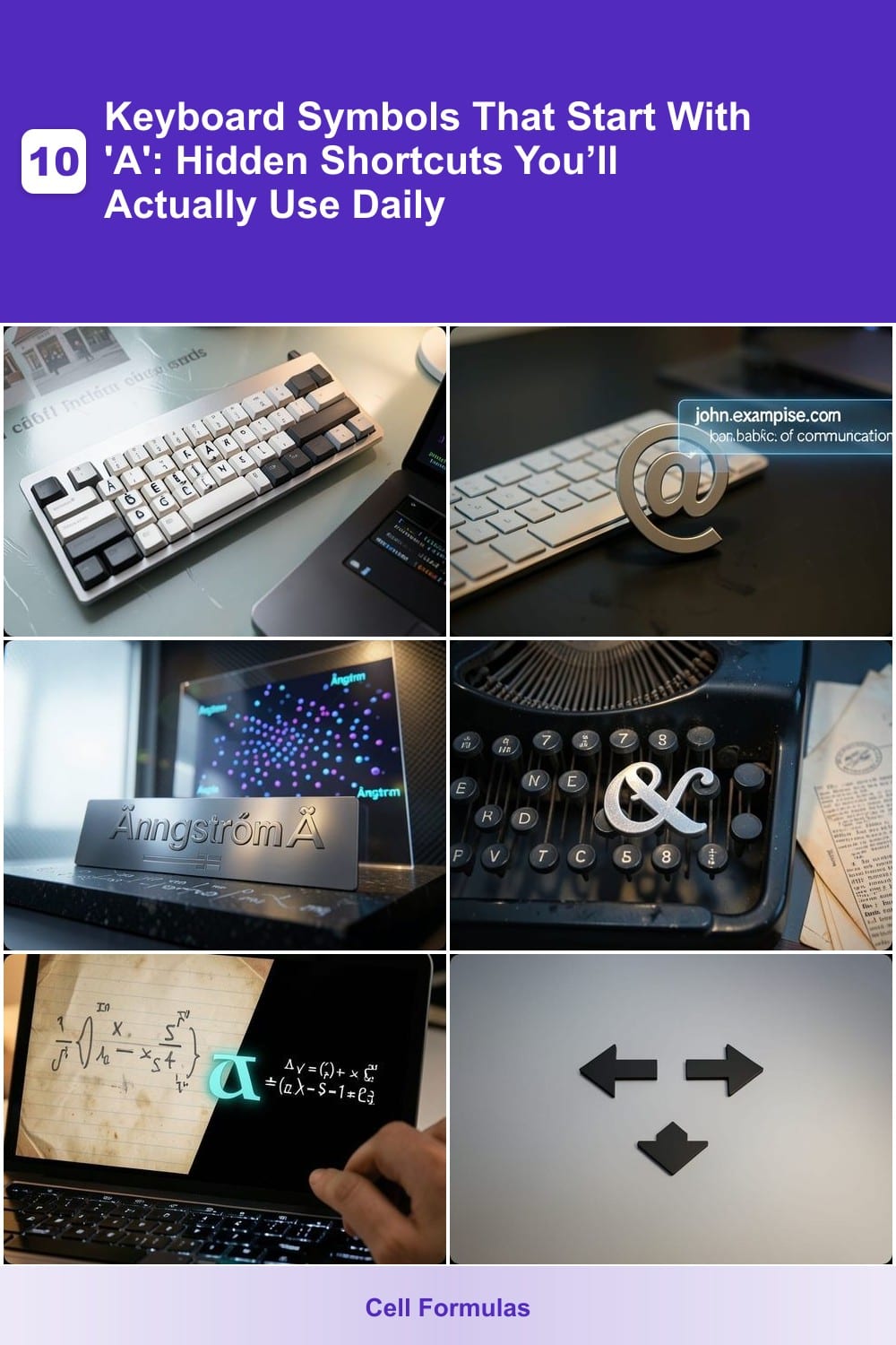 10 Keyboard Symbols That Start With "A": Hidden Shortcuts You’ll Actually Use Daily