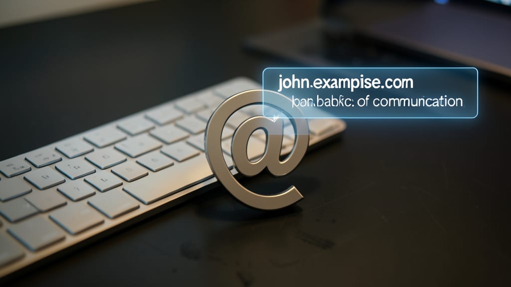 At Symbol @ for Email Addresses