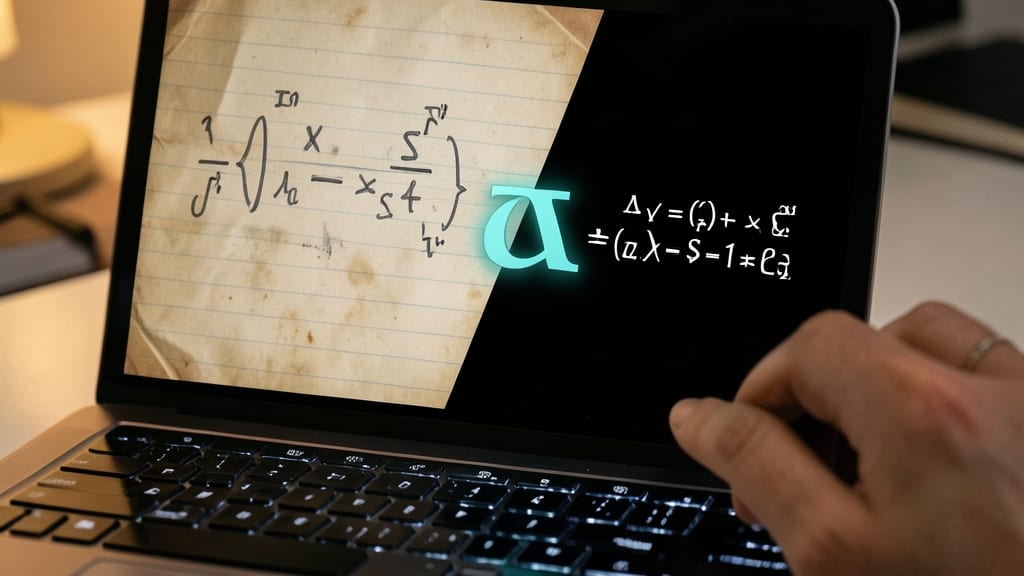 Alpha Symbol α for Mathematical Equations