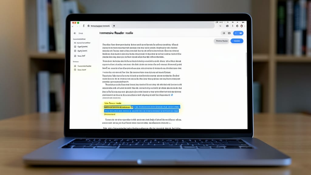 Enable Immersive Reader for Focused Reading