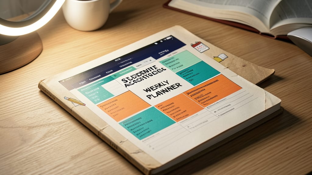 Student Success Weekly Planner Template