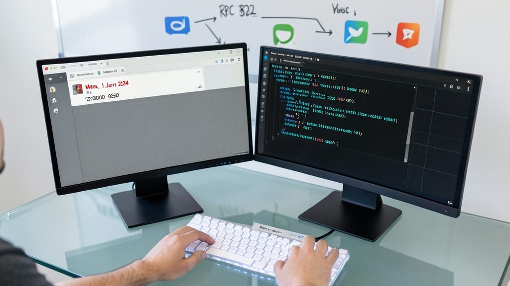 RFC 2822 Email Date Format